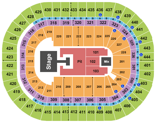 Honda Center Demi Lovato Seating Chart